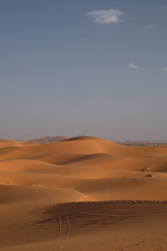 The edge of the Sahara